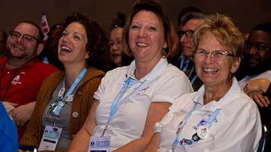 AMTA members at education session